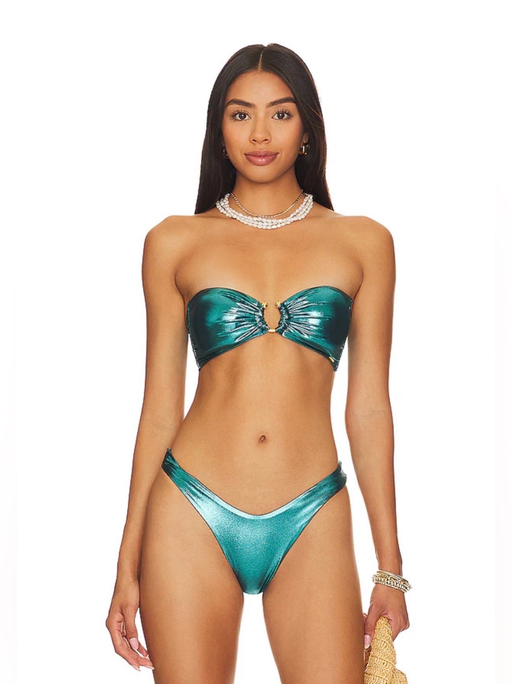 Boamar JLo top and matching bottoms in emerald